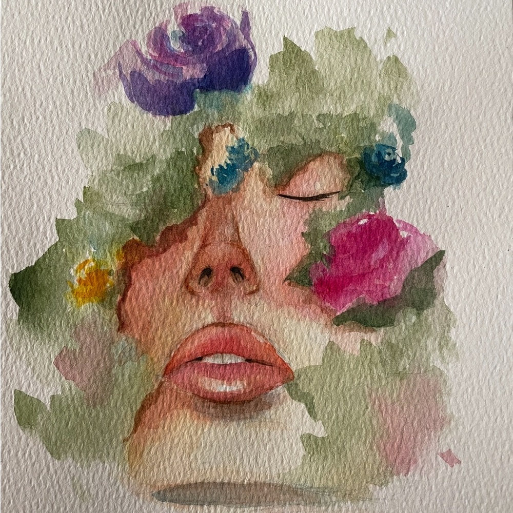 Artisan Watercolor Listing for 5.5”x8.5” Portraits